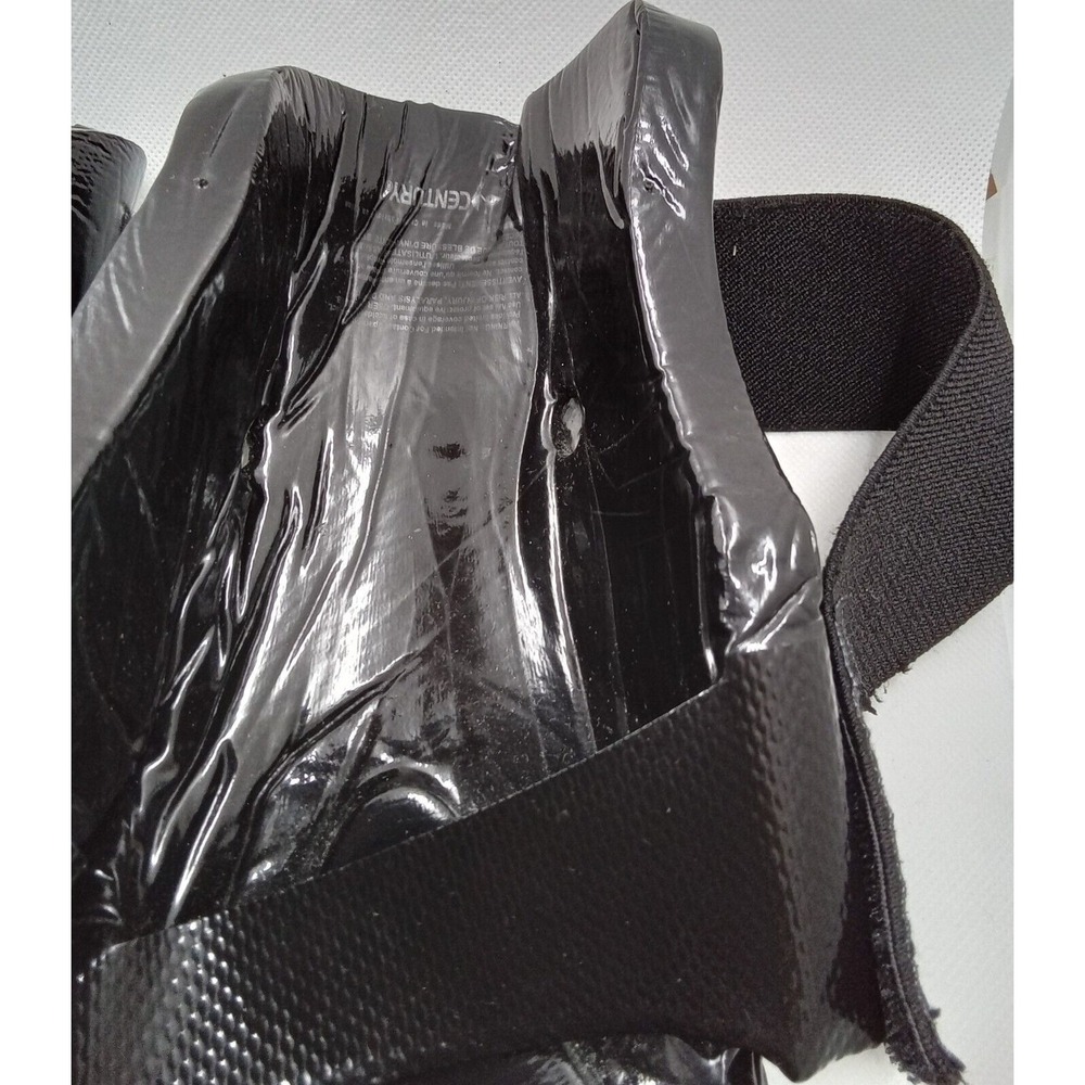 Century Martial Arts Sparring Foot Pads Black Dipped Foam Boots Karate Taekwondo - Picture 4 of 5